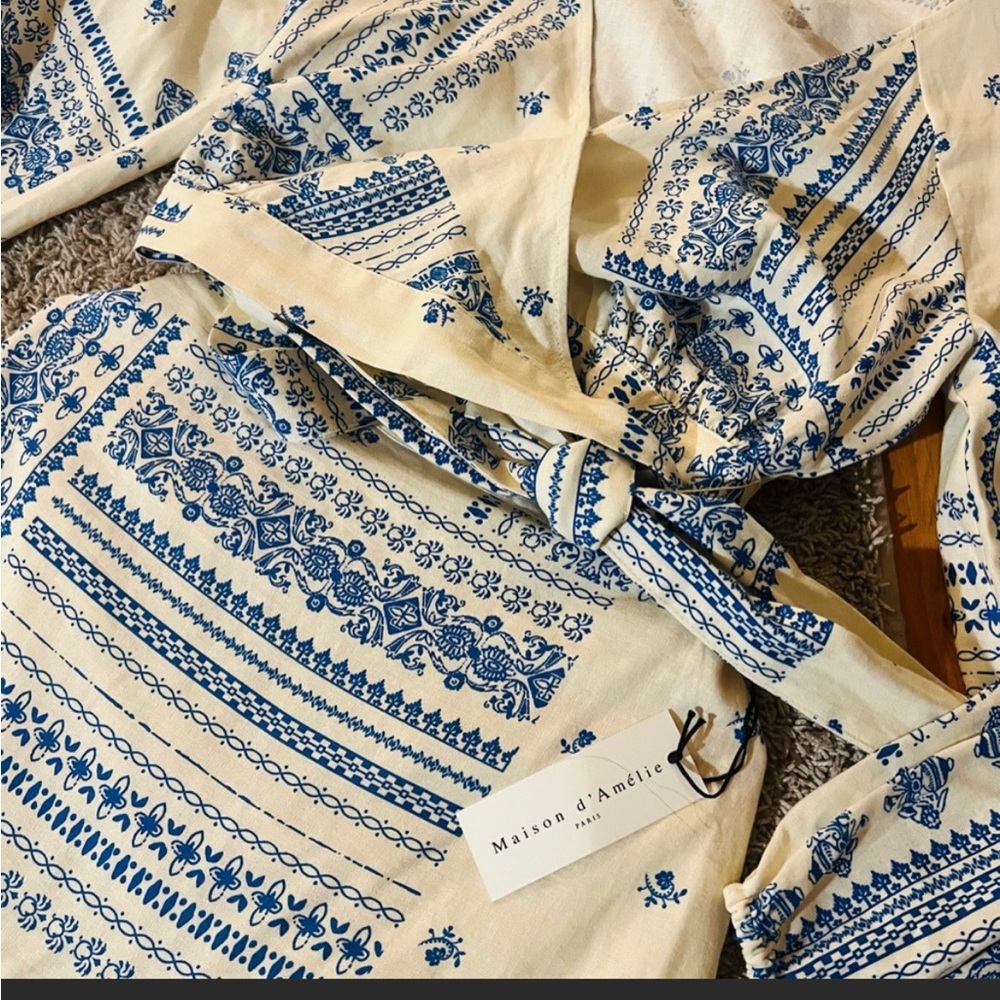 Boho outfit skirt and top